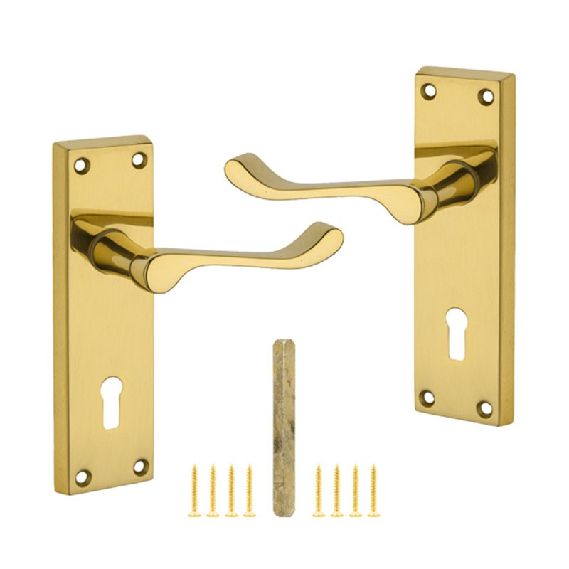 HANDLES BBL BRASS KEYHOLE VICTORIAN SCROLL 6 INCH.jpg